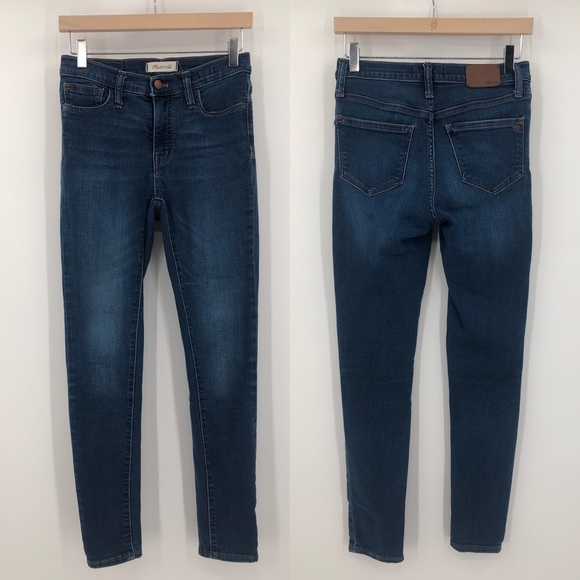 Madewell 26x28 9" Mid-Rise Skinny Jeans in Campton 0246 L9933 - Picture 2 of 10